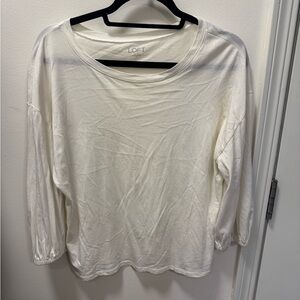 LOFT Women's White Top